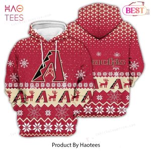 [BEST] Arizona Diamondbacks Sports Football American Ugly Christmas Unisex 3D Hoodie