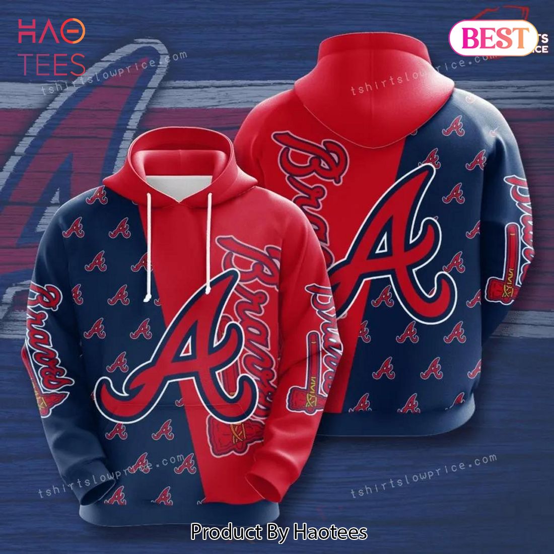 BEST] Atlanta Braves New Design Custom 3D Hoodie