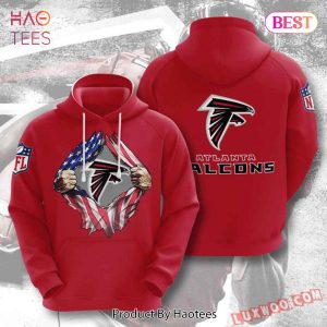 [BEST] Atlanta Falcons NFL Big Logo Teams For Man Women 3D Hoodie