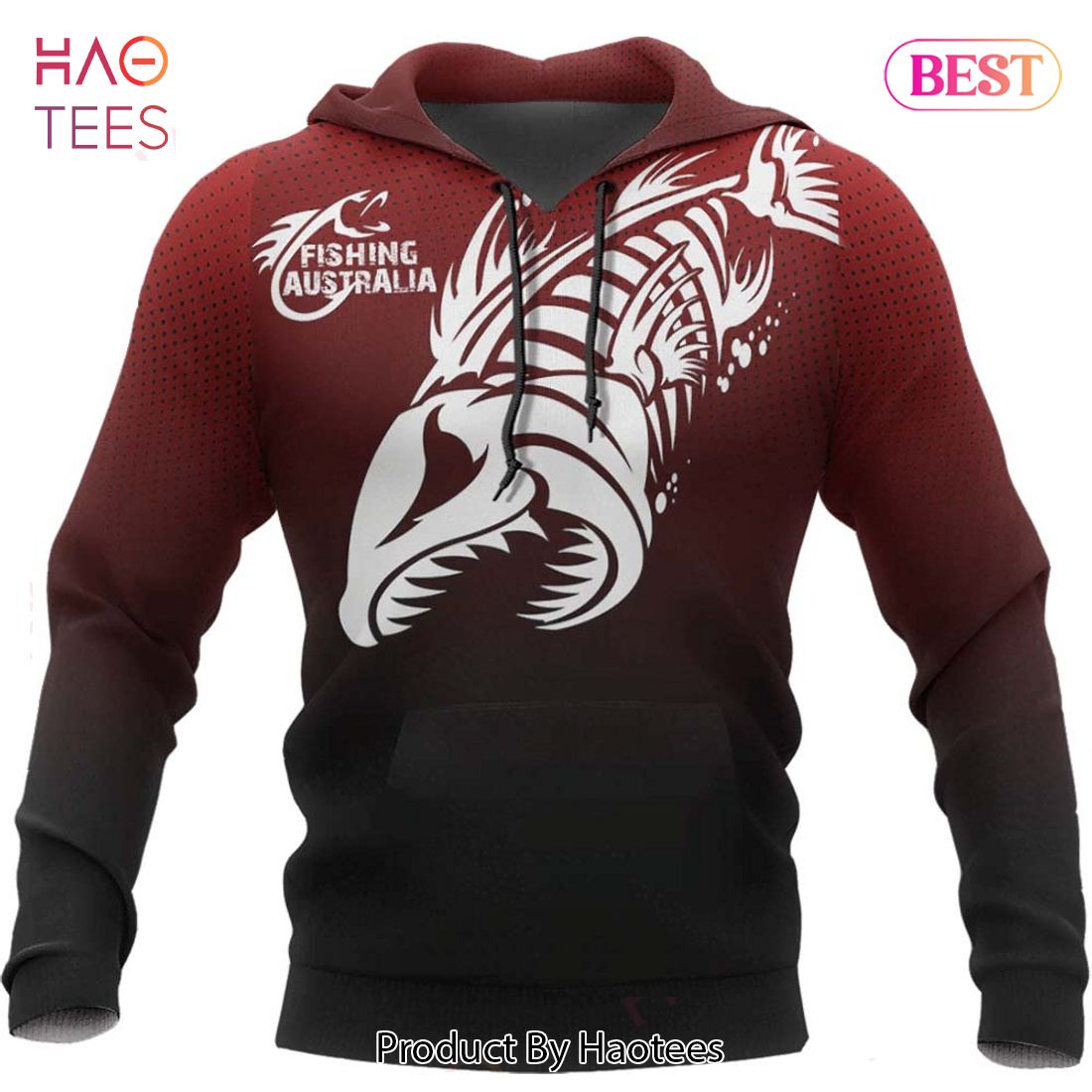 [BEST] Australia Fishing Eat Sleep Fish Repeat 3D Hoodie