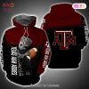 BEST Baby Groot Hug Ball Texas A&M Aggies 3D Hoodie Texas A&M Aggies