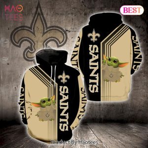 [BEST] Baby Yoda Lovers New Orleans Saints 3D Hoodie