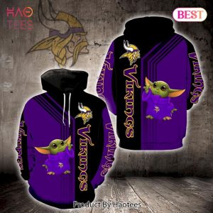 [BEST] Baby Yoda Minnesota Vikings 3D Hoodie Minnesota Vikings Gift Ideas For Him