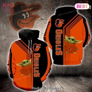 [BEST] Baltimore Orioles Baby Yoda Green Full Print 3D Hoodie And Zipper
