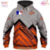 NEW Baltimore Ravens Logo Hands Zip 3D Hoodie