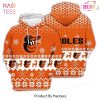 TRENDING Baltimore Ravens Logo Number 9 3D Hoodie