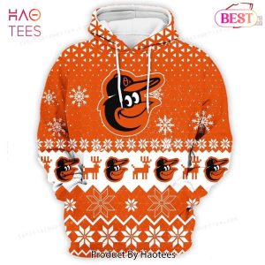 BEST Baltimore Orioles Sports Football American Ugly Christmas 3D Hoodie