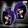 [BEST] Baltimore Ravens Logo Funny Snoopy With Sunglasses Peanuts Christmas 3D Hoodie