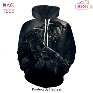 BEST Black Panther Marvel 3D Hoodie