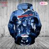 HOT Alabama Crimson Tide Skull 3D Hoodie Gifts For Alabama Crimson Tide Fans