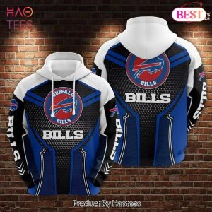 BEST Buffalo Bills 3D Hoodie With Big Bills Logo, NFL Bills