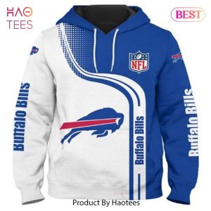 BEST Buffalo Bills Football Team Red Blue White 3D Hoodie