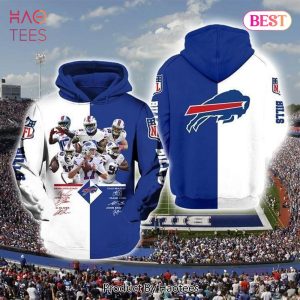 [BEST] Buffalo Bills Football White Blue Men, Buffalo Bills 3D Hoodie