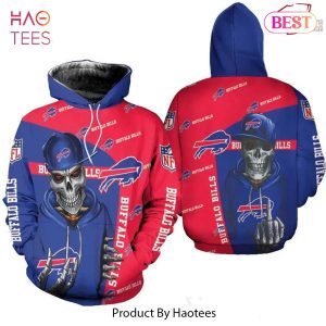 [BEST] Buffalo Bills Hip Hop Skull 3D Hoodie All Print
