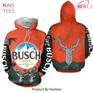 BEST Busch Beer Brewed In Usa 3D Hoodie
