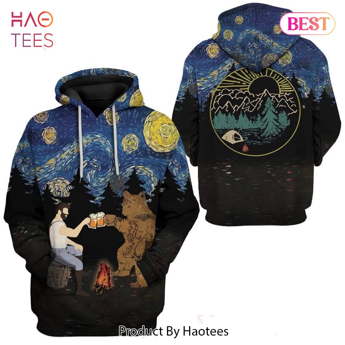 BEST Camping Gifts For Dad Camping Father’s Day 3D Hoodie