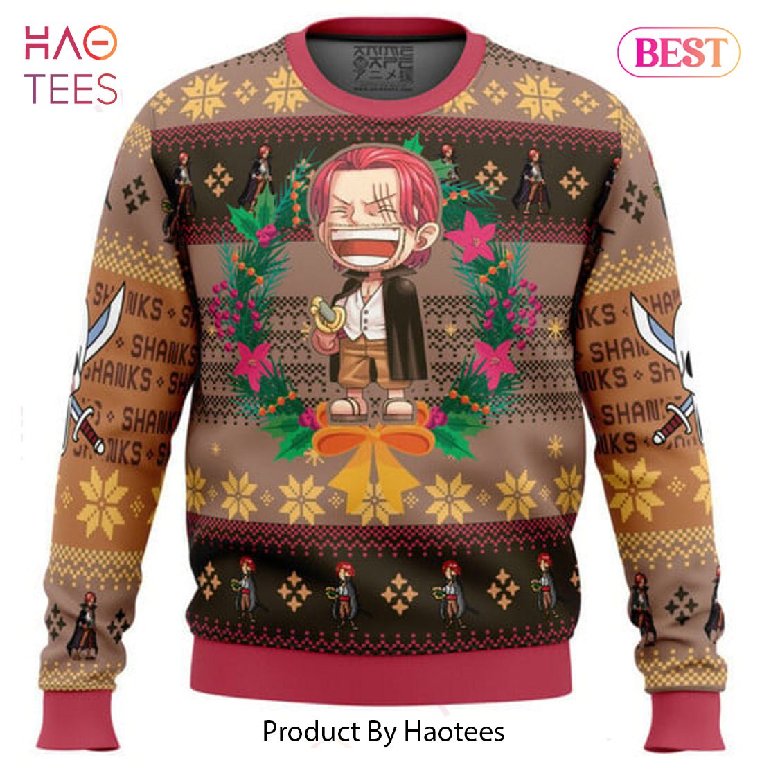 Christmas Shanks One Piece Ugly Christmas Sweater Christmas Shanks One Piece Ugly Christmas Sweater