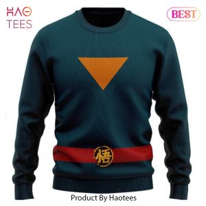 Dragon Ball Heroes Goku God Officer Uniform Sweater Dragon Ball Heroes Goku God Officer Uniform Sweater
