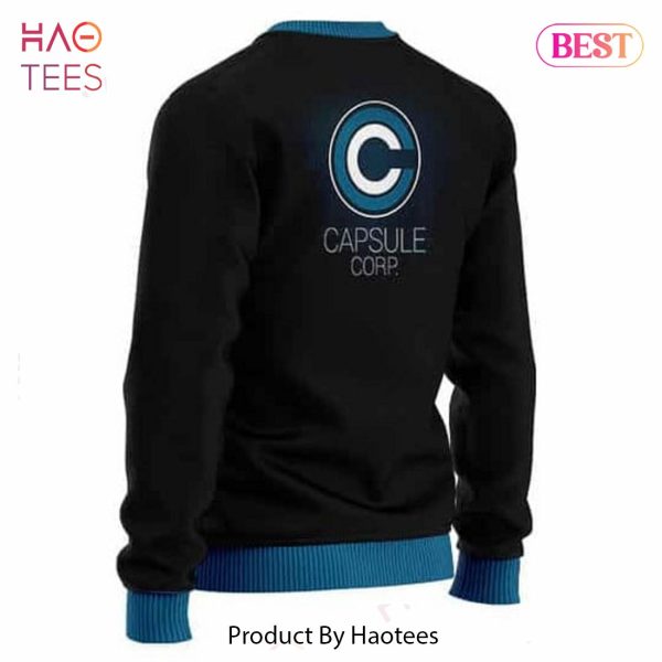 Dragon Ball Z Capsule Corp Logo Xmas Sweater