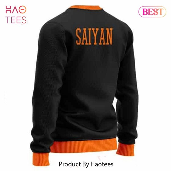Dragon Ball Z Logo Various Character Silhouette Sweater