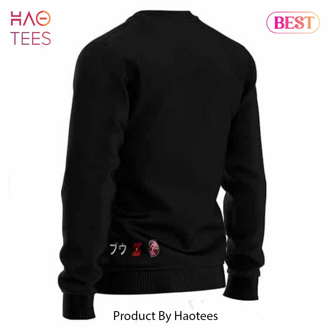 Dragon Ball Z Majin Buu Logo Awesome Xmas Sweater Dragon Ball Z Majin Buu Logo Awesome Xmas Sweater