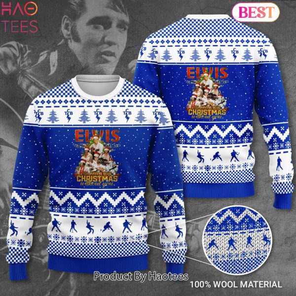 Elvis Presley I LL Have A Blue Christmas Without You Sweater
