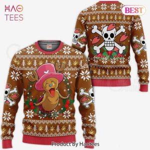 Happy Chopper Ugly Christmas Sweater One Piece Anime Xmas Gift