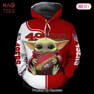 HOT Baby Yoda Loves The San Francisco 49Ers 3D Hoodie