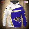 HOT Baltimore Ravens Big Logo 3D Hoodie Baltimore Ravens Gift