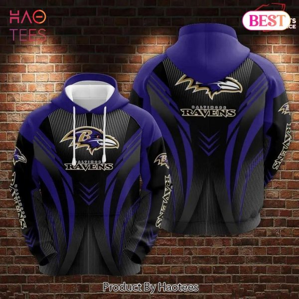 HOT Baltimore Ravens Limited 3D Hoodie