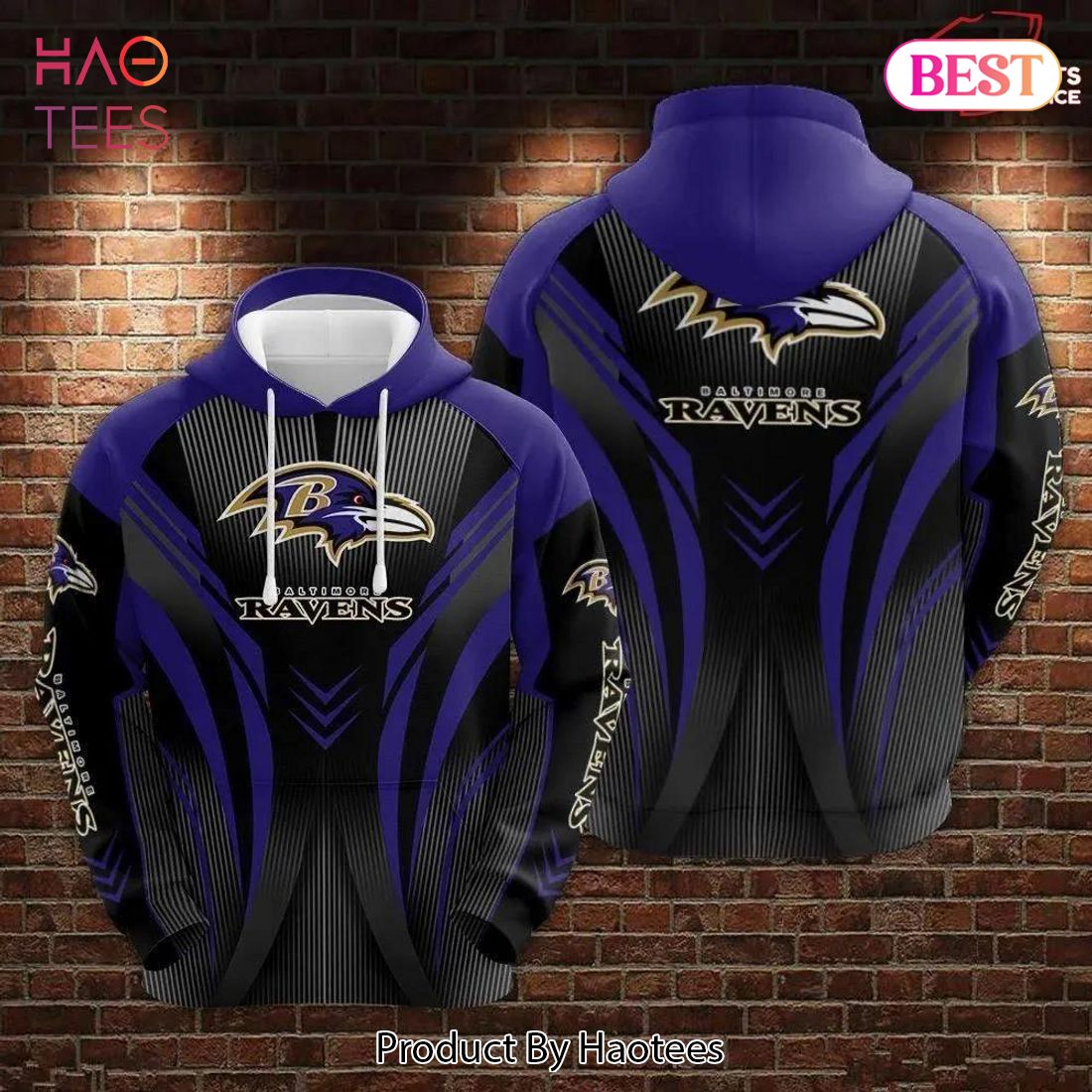 HOT Baltimore Ravens Limited 3D Hoodie HOT Baltimore Ravens Limited 3D Hoodie