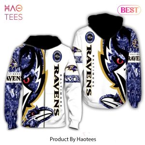 HOT Baltimore Ravens Nfl 3D Hoodie Baltimore Ravens