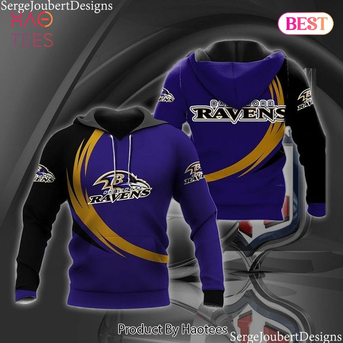 HOT Baltimore Ravens Snowflake 3D Hoodie Baltimore Ravens Fathers Day Gifts HOT Baltimore Ravens Snowflake 3D Hoodie Baltimore Ravens Fathers Day Gifts