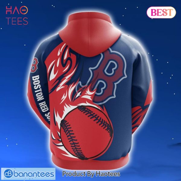 HOT Boston Red Sox MLB Unisex 3D Hoodie Zip Hoodie