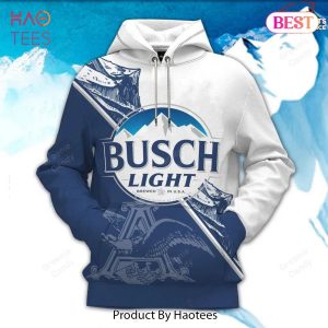 HOT Busch Light Brewed In Usa 3D Hoodie