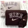 HOT Nike Mix Chocolate & Cream Matching Set Embroidered Hoodie, Sweatshirt