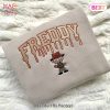 HOT Freddy Character Melt Embroidered Hoodie, Sweatshirt