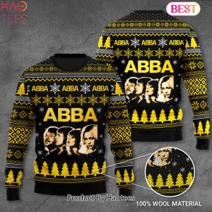 HOT TREND ABBA Supergroup Sweater Christmas