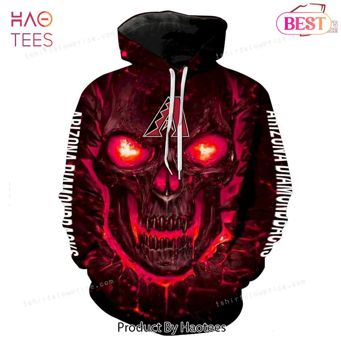 HOT TREND Arizona Diamondbacks 3D Hoodie Zipper