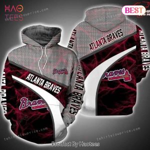 HOT TREND Atlanta Braves Armor 3D Hoodie Zip Hoodie For Fans