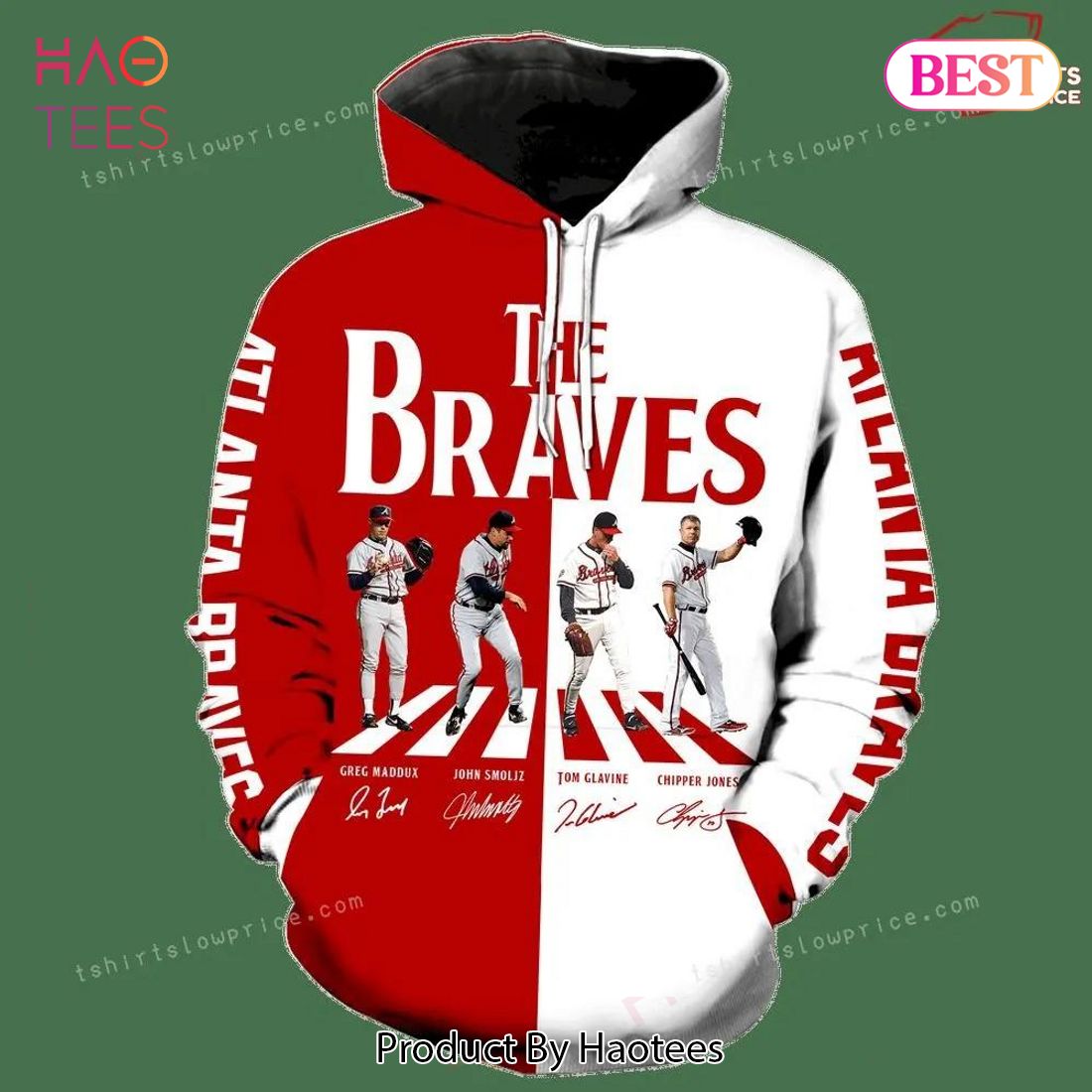 HOT TREND Atlanta Braves Best Player Full 3D Hoodie And Zipper Men Women