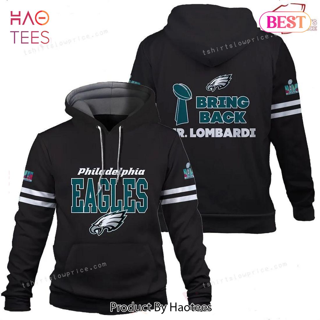 HOT TREND Bring Back Mr. Lombardi Philadelphia Eagles Super Bowl Champion 2023 3D Hoodie