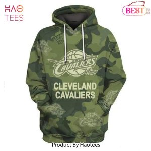 HOT TREND Camo Cleveland Cavaliers 3D Hoodie For Men Women