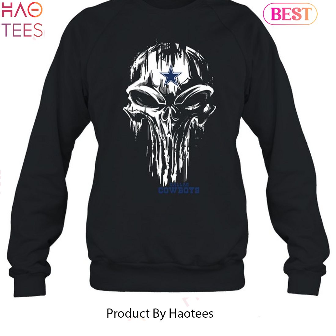 HOT TREND Dallas Cowboys Skullcap Unisex T-Shirt