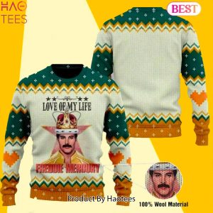 HOT TREND Freddie Mercury 3D Ugly Sweater  – QL81