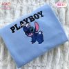 THE BEST Stitch Chucky Melt Embroidered Hoodie, Sweatshirt