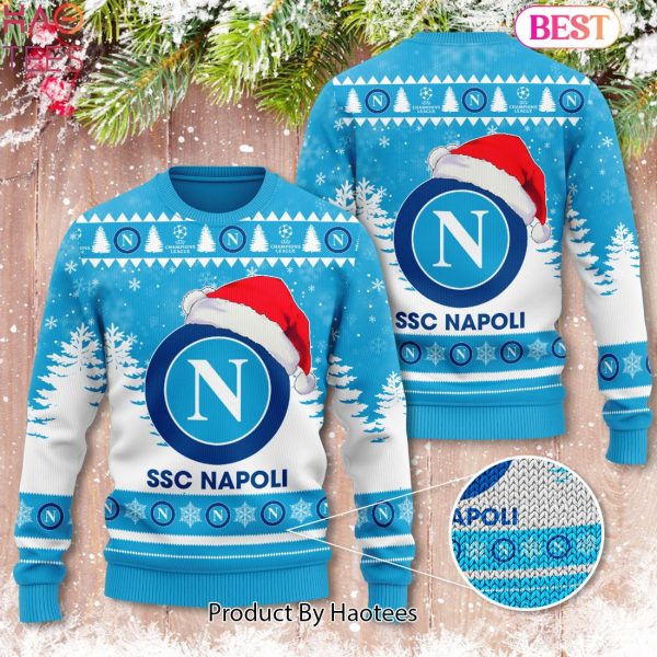 HOT TREND S.S.C. Napoli 3D Ugly Sweater