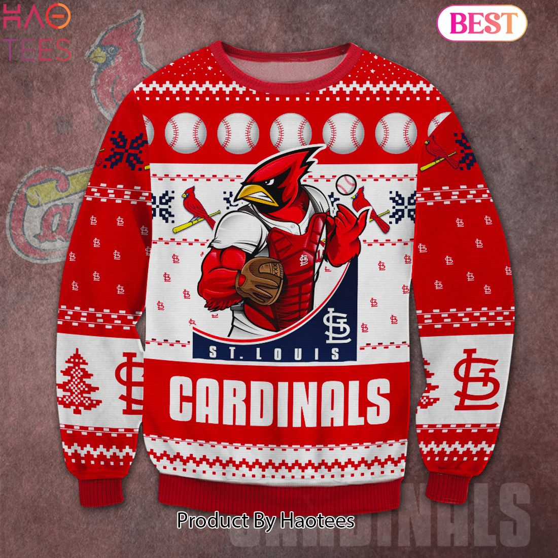 HOT TRENDING St. Louis Cardinals Ugly Sweater