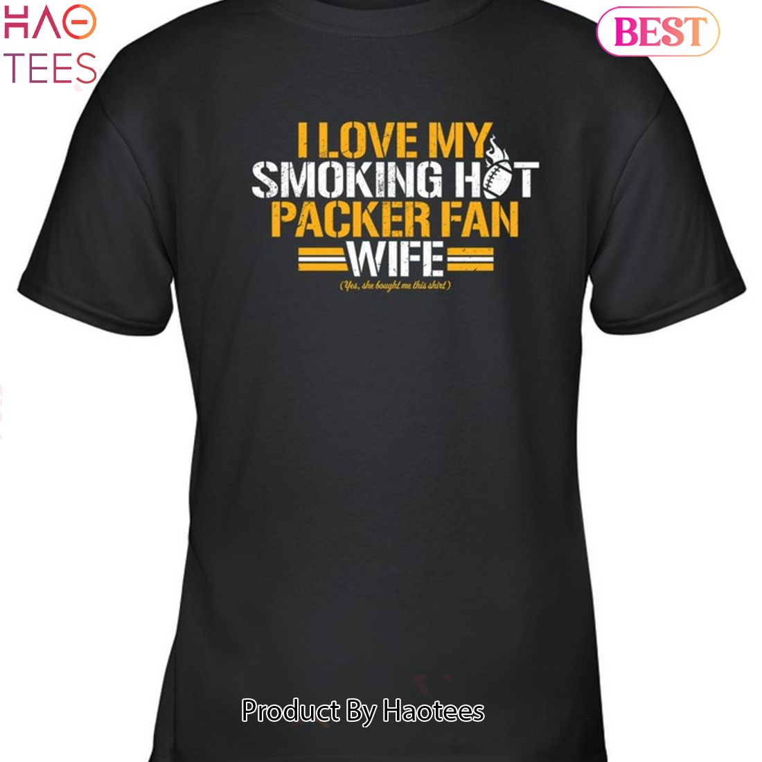 I Love Green Bay Packers Fan Unisex T-Shirt I Love Green Bay Packers Fan Unisex T-Shirt