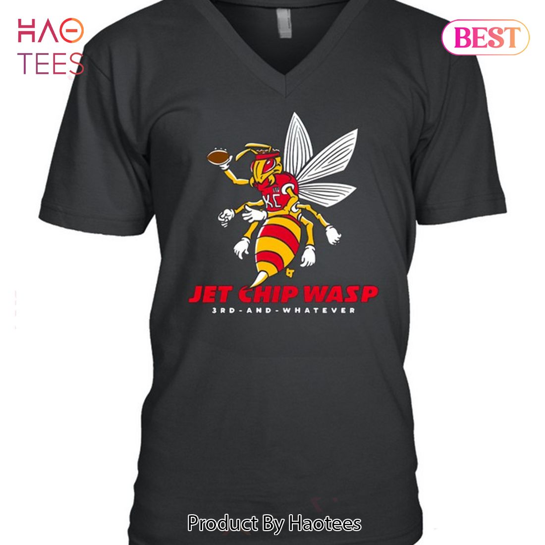 Kansas City Chiefs Jet Chip Wasp 3rd And Whatever Shirt, Sweater, Long  Sleeved And Hoodie